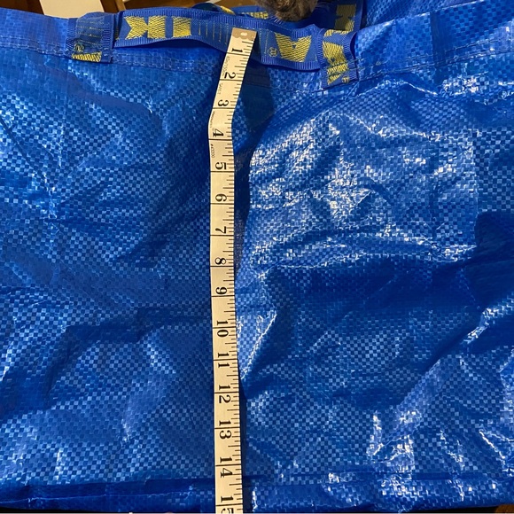 Ikea Blue Frakta Utility Shopping Tote Bag Large - Picture 3 of 3